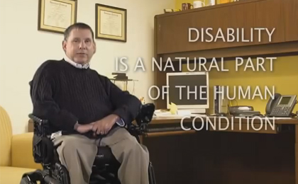 Screen capture of the PADDC Public Service Announcement video