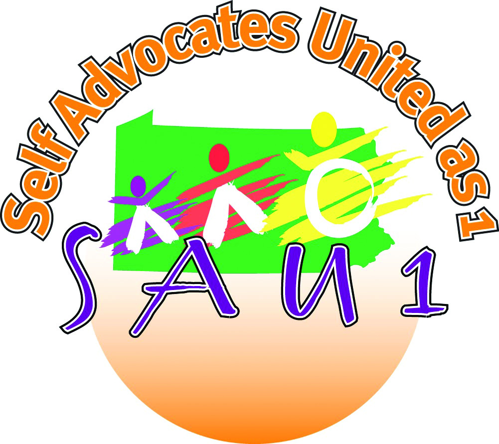 Logo for SAU1 - Self Advocates United as 1